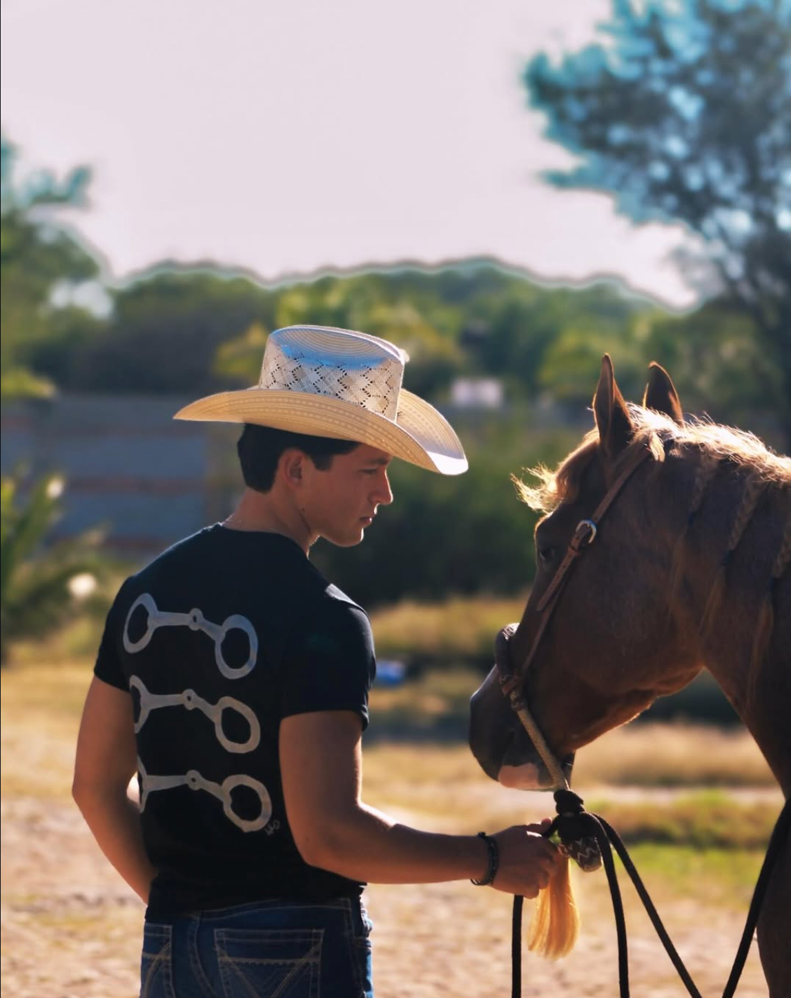 Playera de bocados